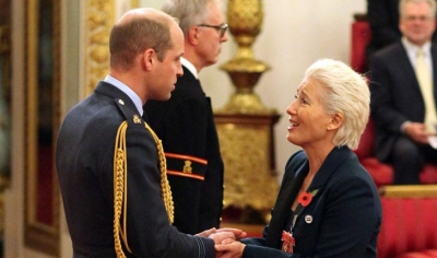 Atletet e Edi Ramës bëhen "modë", fituesja e Oscarit paraqitet me atlete në Buckingham Palace
