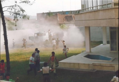 1990/Çarja e murit të ambasadës gjermane