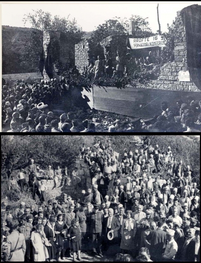 Peza n'Fest 1945, brohoret për mareshalin Tito