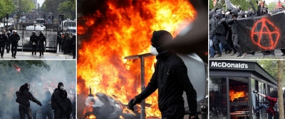 Protestuesit i venë flakën Parisit, por a i quan Macron "vandalë" njësoj si Rama kuksianët
