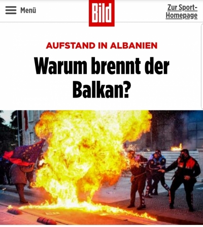Pse nuk guxon Rama të përgënjeshtrojë gazetën "Bild"