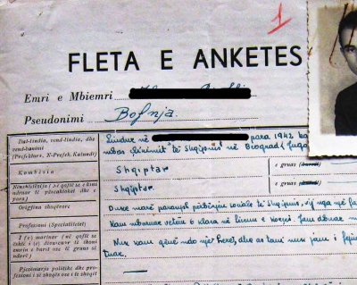 Një anëtar partie me pseudonimin "Bofnja"