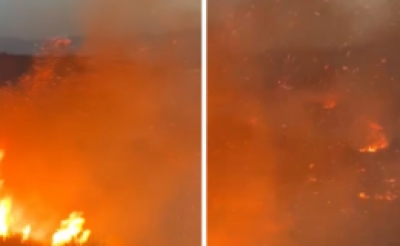 Situatë e rënduar në Gorisht të Vlorës, flakët i afrohen puseve të naftës