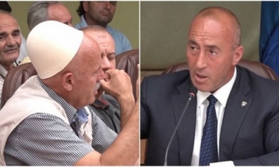 U grindën për Trepçën, plaku që debatoi me Haradinajn preket dhe shkon t'i japë dorën