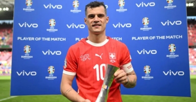 Granit Xhaka vlerësohet si 'Njeriu i Ndeshjes' në fitoren e Zvicrës