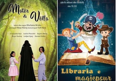 Dy premiera në Teatrin Eksperimental: "Motër e vëlla"dhe "Libraria e magjepsur"