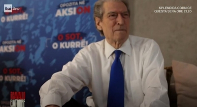 Burgosja e opozitës - Berisha në intervistën për Rai3, 'Il Cavallo e la Torre': Ne jemi në një regjim diktatorial