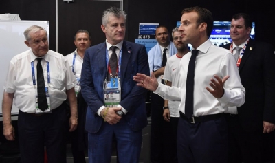 Gjesti fantastik i Macron me lojtarët e Kroacisë qe po flet e gjithë bota