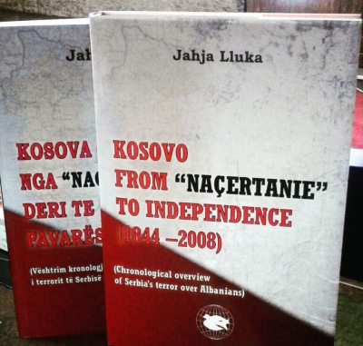 Doli në anglisht libri Jahja Llukës "Kosova nga "Naçertanie" deri te Pavarësia (1844-2008')