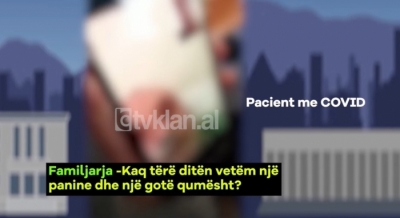 Denoncimi i FORTË i pacientit në spitalin Covid: Më japin vetëm një panine dhe qumësht, s'ka një pikë ujë ta lag buzët