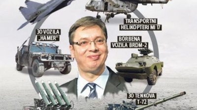 Deklarata 'bombë' e Vuçiç: Po armatosen të gjithë, edhe shqiptarët në Kosovë. Duhet të armatosemi edhe ne